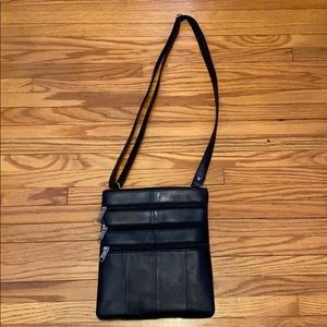 NWOT Black Leather Purse